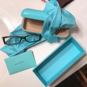 Tiffany and Co prescription black glasses